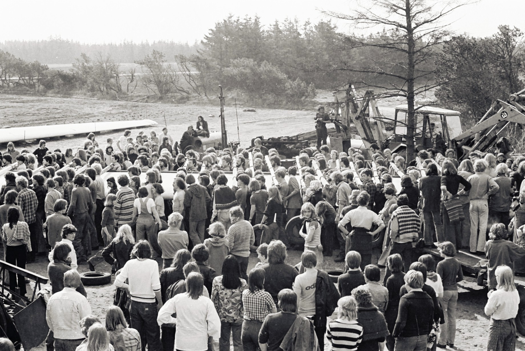 Wind power history was made by the building of Tvindkraft. People power made wind power history by building Tvindkraft.